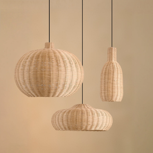 Cheap Wholesale High Quality Rattan Lampshade Pendant <b>Light</b> Eco-Friendly Interior Decoration for Bedroom Living Room Hotel Home - Product Image 1