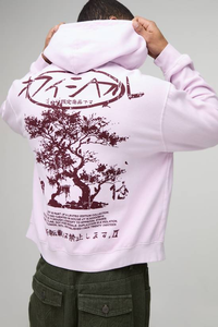 Sudadera con Capucha de Alta Calidad, Corte Regular, Hombros Caídos, Sin Cordones, Tejido Grueso, 100% Algodón, Felpa, para Hombre, Invierno - Product Image 6