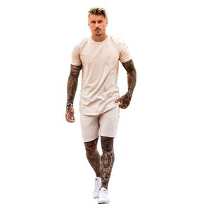 High Quality Cotton Jersey Summer Style Shorts Set And T-Shirts Set Twinset - Product Image 1