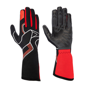Gants de karting Vantrex Industries de haute qualité personnalisés, respirants, résistants à l'abrasion, antidérapants, compatibles avec les écrans tactiles, en polyuréthane - Product Image 4
