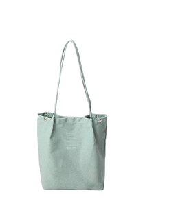 Sac fourre-tout en toile pour femmes avec fermeture éclair, sac de shopping réutilisable en coton, grande capacité, élégant, pour un usage quotidien - Product Image 1