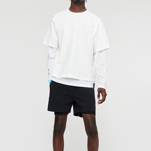 T-shirts Double Couche Confortables et Fiables à Manches Longues, Style Streetwear, Grandes Tailles, Faible MOQ - Product Image 2