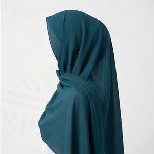 Hiyab de Chifón Suave Premium para Otoño, con Logotipo Personalizado, Cuadrado, Ecológico, Transpirable, para Musulmanas, de Alta Calidad, Elegante y Estilizado - Product Image 3