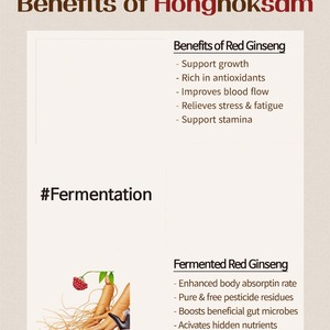 Extracto de Asta de Ciervo, Refuerzo Inmunitario, Bebida Energética para la Recuperación de Energía, Anti Fatiga, Ginseng Rojo Fermentado, Ginseng Rojo Líquido - Product Image 5