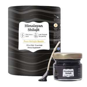 Resina de Shilajit de Grado Oro de Marca Privada al por Mayor, Resina de Shilajit Original del Himalaya para Hombres y Mujeres, Apoyo para la Energía y la Resistencia - Product Image 1