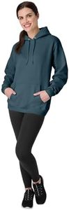 Sweat-shirt à capuche pour homme, coupe classique, en coton French Terry, décontracté, couleur unie, avec poche, tricoté, manches longues - Product Image 5