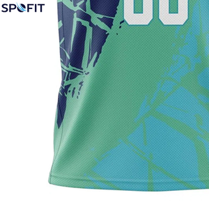 Nueva Llegada, Jersey de Baloncesto Personalizado, Sublimación, Impresión por Transferencia de Calor, Cuello en V, Sin Mangas, Servicio OEM, Jersey de Baloncesto Personalizado - Product Image 4
