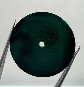 A K Gems Natural Malachite <b>Watch</b> Dial 29mm Round 0.90mm Thickness Center Hole 2mm Polished <b>Watch</b> Face Rajasthan Loose Stone - Product Image 2