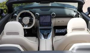 <span class=keywords><strong>Mercedes</strong></span> Benz <span class=keywords><strong>AMG</strong></span> <span class=keywords><strong>SL</strong></span> <span class=keywords><strong>Roadster</strong></span> 2024 2025 Azul Claro, Auto Usado con Interior Claro, Techo Corredizo, al Mejor Precio y Calidad - Product Image 2
