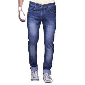 Jeans de Mezclilla para Hombre, Corte Recto, Lavado a la Piedra, Transpirables, Ecológicos, Venta al Por Mayor, OEM, Última Moda, MOQ Bajo, Precio Económico, Más Vendidos - Product Image 3