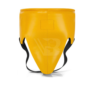 Protège-entrejambe de boxe en cuir sur mesure de haute qualité, pour l'entraînement toutes saisons, équipement sportif à marque privée, vente chaude - Product Image 3