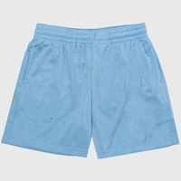 Shorts en maille respirants et écologiques 100 % polyester de haute qualité pour sublimation, vente en gros