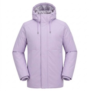 Custom Mens <b>Waterproof</b> Puffer Jacket Winter Windproof <b>Warm</b> Padded Hooded <b>Coat</b> Outdoor Private Label Supplier - Product Image 3