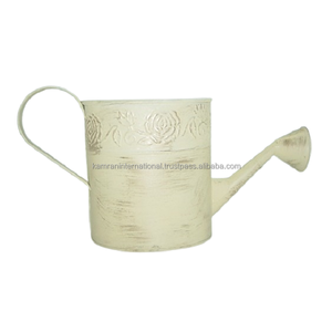 Juego de 4 Macetas Metálicas para Flores con Orificio de Drenaje para Hogar, Restaurante y Jardín - Decoración Duradera para Interiores y Exteriores - Product Image 6