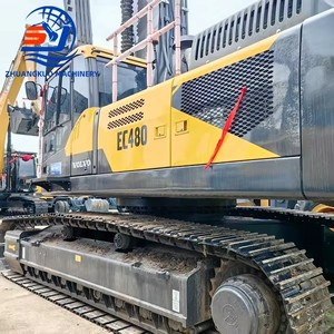 Excavatrice sur chenilles Volvo EC480 d'occasion de 48 tonnes, modèle original, prix de vente pour excavatrice Volvo EC480 d'occasion - Product Image 2