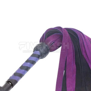 Leather <b>Flogger</b> Soft Leather Design Flexible Strips Durable Grip Leather <b>Flogger</b> Easy Handling Use - Product Image 5