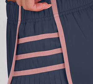 Shorts de Cintura Alta para Mujer, Casuales, con Cintura Ajustable, Corte Holgado, Ligeros, para Uso Diario, Pantalones Cortos de Verano - Product Image 2