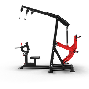QLI QALPM93 Equipo de fitness de fuerza de acero comercial Seguridad ajustable Durable Lat Pull Machine Plate Loaded-Ready Gym Use - Product Image 3