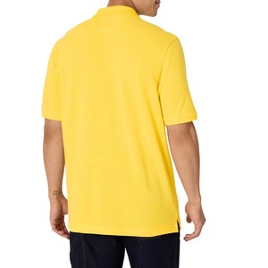 Polo à manches courtes pour homme, 100 % coton, tissu respirant à séchage rapide, évacuation de l'humidité, logo et couleurs personnalisés, coupe athlétique - Product Image 6