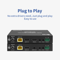 4K60 HDBaseT Uzatıcı, 150m'ye Kadar AV İletimi, Sıfır Gecikme, PoC Fonksiyon Kontrolünü Destekler, Basit ve Güvenilir Kablolama ile