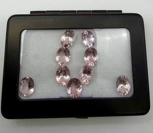 Gema Suelta de Morganita Rosa Natural Genuina de 10 Quilates, Gemas Shamim para Joyería Fina, Anillo, Colgante, Regalo, Forma Ovalada de 8x10 mm, Rara - Product Image 4