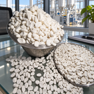 Proveedor de Malasia: Buen Precio, Materia Prima de Carbonato de Calcio en Gránulos/Pellets, Color Natural, para Fabricación de Películas - Product Image 1