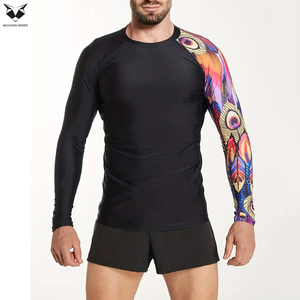 Camiseta Deportiva de Manga Larga de Alta Calidad para Hombre, Nueva Llegada, Multifuncional, Personalizada, de Secado Rápido, para Adultos - Product Image 3