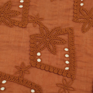 Tela de Georgette con Bordado Africano Premium, Multihilo, para Vestidos de Mujer, Kaftanes y Prendas de Moda - Product Image 3