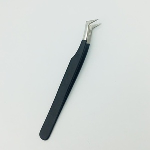 RMI Pointe de botte russe à 45 degrés, en acier inoxydable, avec pointe en acier argentée pour tibia et poignée thermolaquée noire, pointe lisse, longueur 10 mm - Product Image 2