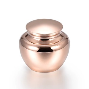 Aluminum Urns With Texture Metal Urns for Human Ashes Adult Male & Female for Funeral or Home Urns New Arrival from India - Product Image 3