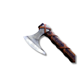 Tête de marteau en acier à haute teneur en carbone de qualité supérieure avec manche en bois de rose et revêtement en cuir et poignée - Product Image 1