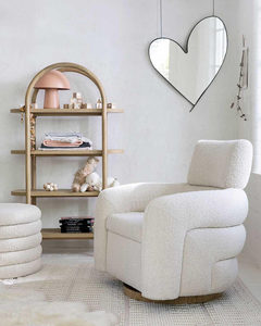 Grande specchio a parete a cuore di Leanne Ford specchio dorato a parete camera da letto soggiorno camera da letto decorazione del bagno - Product Image 5