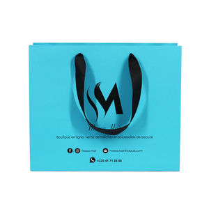 Custom Branded Eco-Friendly Reusable Kraft Paper <b>Bags</b> with Logo Printed Shopping and <b>Gift</b> <b>Bags</b> for Retail and Promotions - Product Image 5