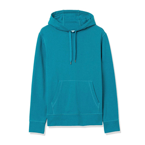 Sweat-shirts à capuche pour hommes, très demandés, 100% coton, décontractés, à manches régulières, col à capuche uni, avec poche, respirants - Product Image 2