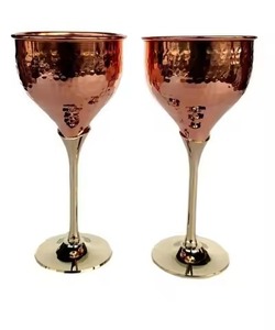 Luxury Handmade Metal <b>Goblet</b> Stainless Steel Beverage Cup for <b>Wine</b> Drinking and Gift Purpose - Product Image 5
