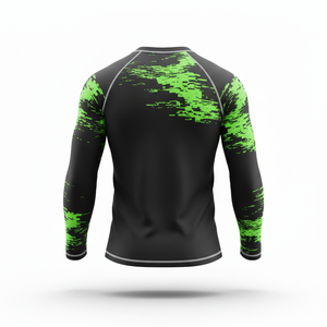 Camiseta Deportiva de Compresión Unisex de Manga Larga, Personalizable por Sublimación, para BJJ, MMA, Jiu Jitsu, Grappling, Entrenamiento No Gi - Product Image 2