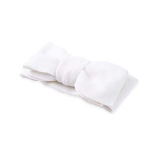 Casual Custom <b>Gift</b> Infant Hairband Eco-Friendly 100% Cotton Bowknot Baby Headwrap 110cm Packaging Photography Kids Bow Headband - Product Image 2