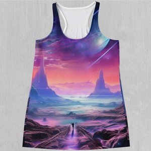 OEM Service Customizable Affordable Rates Comfortable Breathable and Durable Tank Tops Women Fashion Sublimation <b>Print</b> Tank Top - Product Image 3