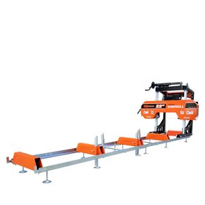 Segheria Portatile Forestale da 7 HP con Lunghezza Tronco 12FT, Carrello a 4 Montanti, Motore Serie Command <span class=keywords><strong>Pro</strong></span>, Sistema Anti-Ribaltamento TMG PSM22 - Product Image 1