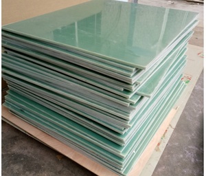 แผ่นฉนวนไฟฟ้าทนความร้อน แผ่นไฟเบอร์กลาสสีเขียว FR4 แผ่นอีพ็อกซี่ - Product Image 4