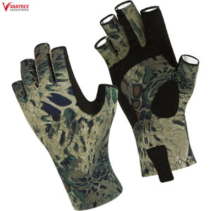 Guantes de Pesca de Seda de la Mejor Calidad, Ultra Suaves al Tacto, Transpirables, Antideslizantes, con Aberturas para los Dedos, Unisex, para Todas las Estaciones - Product Image 5