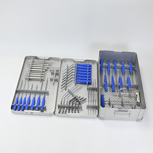 Ensemble d'instruments de chirurgie de la colonne vertébrale UBE en acier inoxydable, réutilisables, outils orthopédiques manuels pour interventions de colonne vertébrale à faible invasivité, CE - Product Image 1