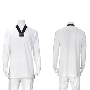 Uniforme de Karate para Niños, Unisex, Conjunto de Artes Marciales, Transpirable, Elástico, 100% Algodón, Diseño Personalizado con Logotipo OEM - Product Image 2