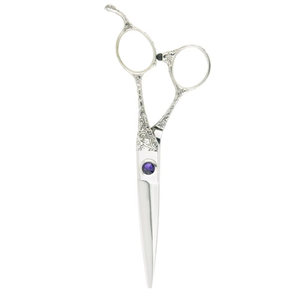Ciseaux à cheveux professionnels de qualité supérieure en acier inoxydable pour la coupe de cheveux en salon ou à domicile avec poignée de styliste - Product Image 5