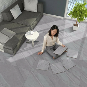 Carreaux de porcelaine aspect marbre gris clair exotique 18mm/20mm 600x1200mm, carreaux de sol et de mur blancs polis pour salle de bain et projets extérieurs - Product Image 5