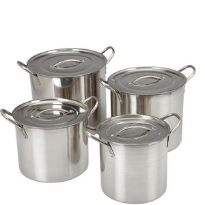 Olla con Tapa de Vidrio, Apta para Lavavajillas, Compatible con Gas e Inducción, de Aluminio, Personalizable para Cocinar y Servir, Venta al por Mayor - Product Image 2