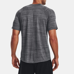 T-shirt pour homme en coton 100% à coupe ample avec impression de lettres formelles et logo personnalisé, tailles plus grandes - Product Image 4