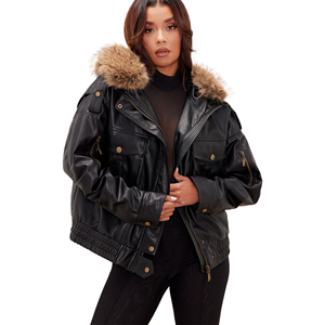 Chaqueta Western de Cuero Genuino para Mujer, Estilo Vaquero Clásico con Flecos, Corte Ajustado, Logotipo Personalizado, Precio de Fábrica, Venta al Por Mayor - Product Image 5