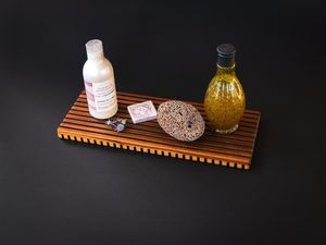 ที่วางสบู่ไม้ UO Artisian สำหรับห้องอาบน้ำ |   สบู่ก้อนแบบระบายน้ำได้เองสำหรับห้องน้ำ |   ถาดวางสบู่แบบประหยัดสบู่ทำเองจากธรรมชาติ โดย UO INDIA - Product Image 3