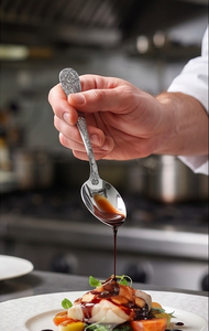 Ensemble de couverts en argent avec poignée au design royal pour restaurant de luxe et restaurant de fête de mariage et cadre de table classique élégant - Product Image 4